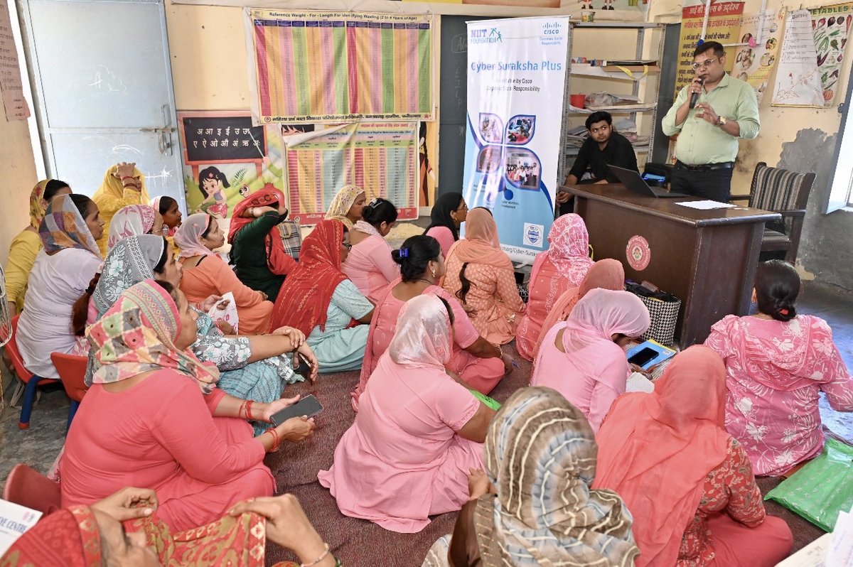 Cisco's tweet image. 🚀 1M+ empowered! Cisco &amp;amp; @NIIT_Foundation are bridging India’s digital divide, making cyber resilience accessible to all.