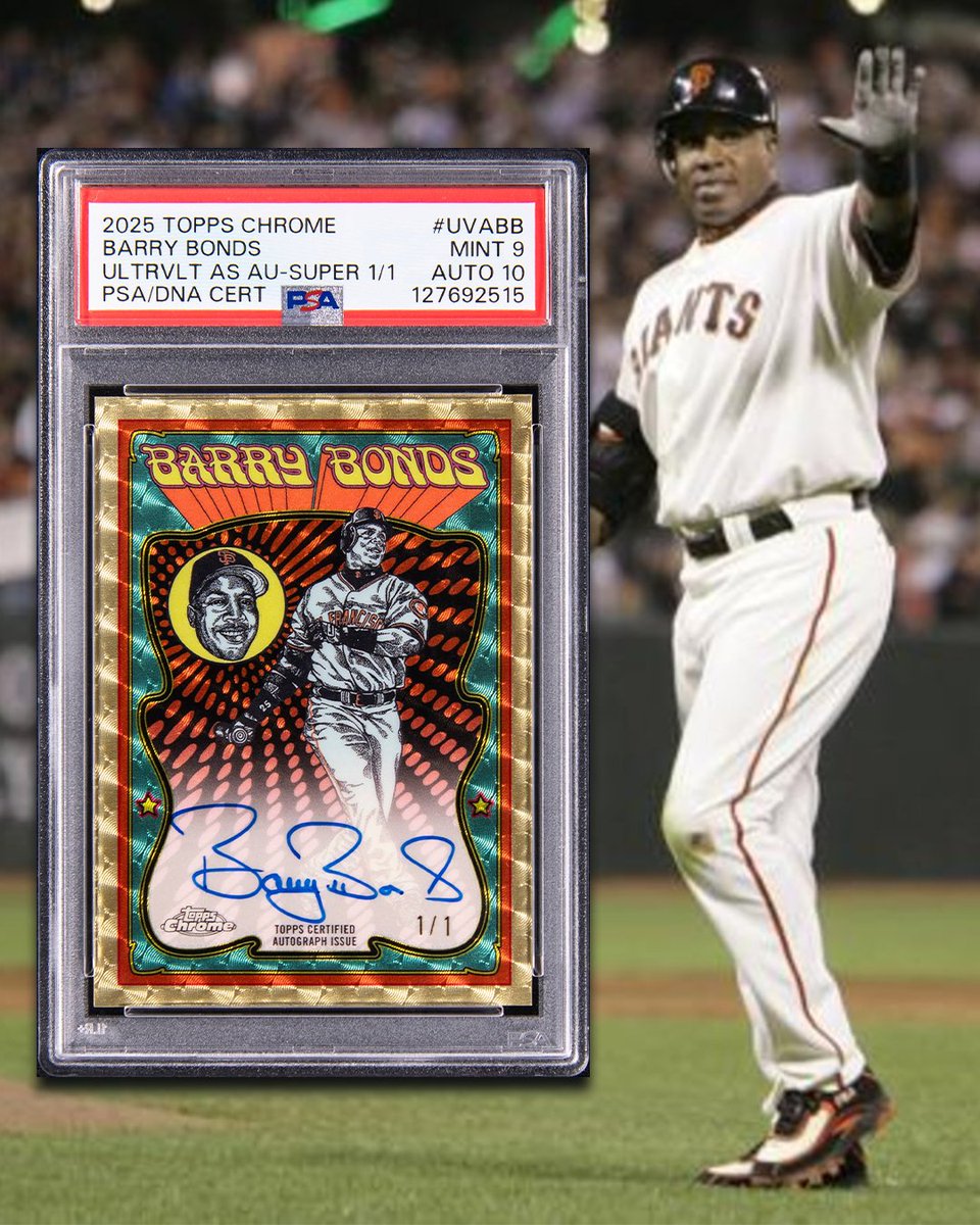 When the modern game meets an all-time great. ⚾ 2025 Topps Chrome