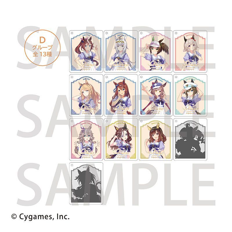 ウマ娘6th アニメイトカフェ Collota アクリルコースター バラ売り不可 ウマ娘 プリティーダービー 6th EVENT The New Frontier（秋公演