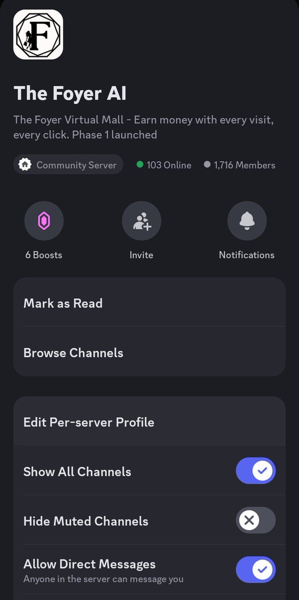 LoyldRusty21's tweet photo. 🚀 MAIN RAID TWEET
🚨 NEW META JUST DROPPED 🚨
🛍️ The Foyer AI — the Virtual Mall where you EARN every visit 💸
Phase 1 LIVE 👀
AI + Rewards + Real $$ = 🔥
Early birds already stacking bags 😤
Join before it’s viral 👉 https://t.co/Kn5wAdxv90
#TheFoyerAI #Web3
#AIRevolution https://t.co/78ER9j7Nip