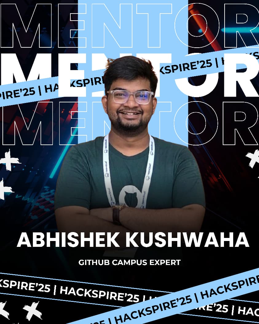 acmfiem's tweet image. Code, collaborate, and conquer! 💻Thrilled to have Abhishek Kushwaha, Campus Partner @ GitHub, mentoring at HackSpire’25! 🚀
From version control to collaboration magic, he’s here to help teams build impact. 🌟
#HackSpire2025 
#InnovateToInspire 
#FIEMACM 
#GitHub #OpenSource
