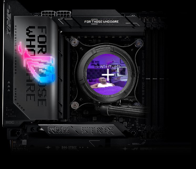 R_KESMO's tweet photo. @sawely_rily38 @ASUSROG #TrickOutYourBuild #ASUS #X870 #Z890 #B860 #B850 https://t.co/mDpEYXshB1