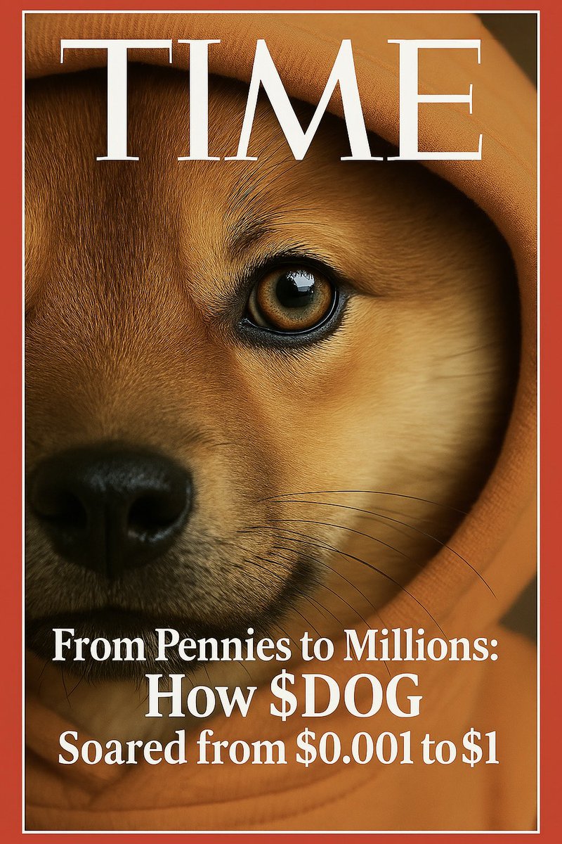 Jova_Beta's tweet image. The $DOG Era is coming.🔥
$DOG TO $1