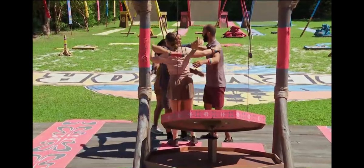 biancasvote's tweet photo. 🚨|| Kristinas tribe won immunity, due to Kristinas efforts in the challenge! Mother Kristina Mills will NOT be going to tribal! #compbeast https://t.co/lzQoYqnpzK