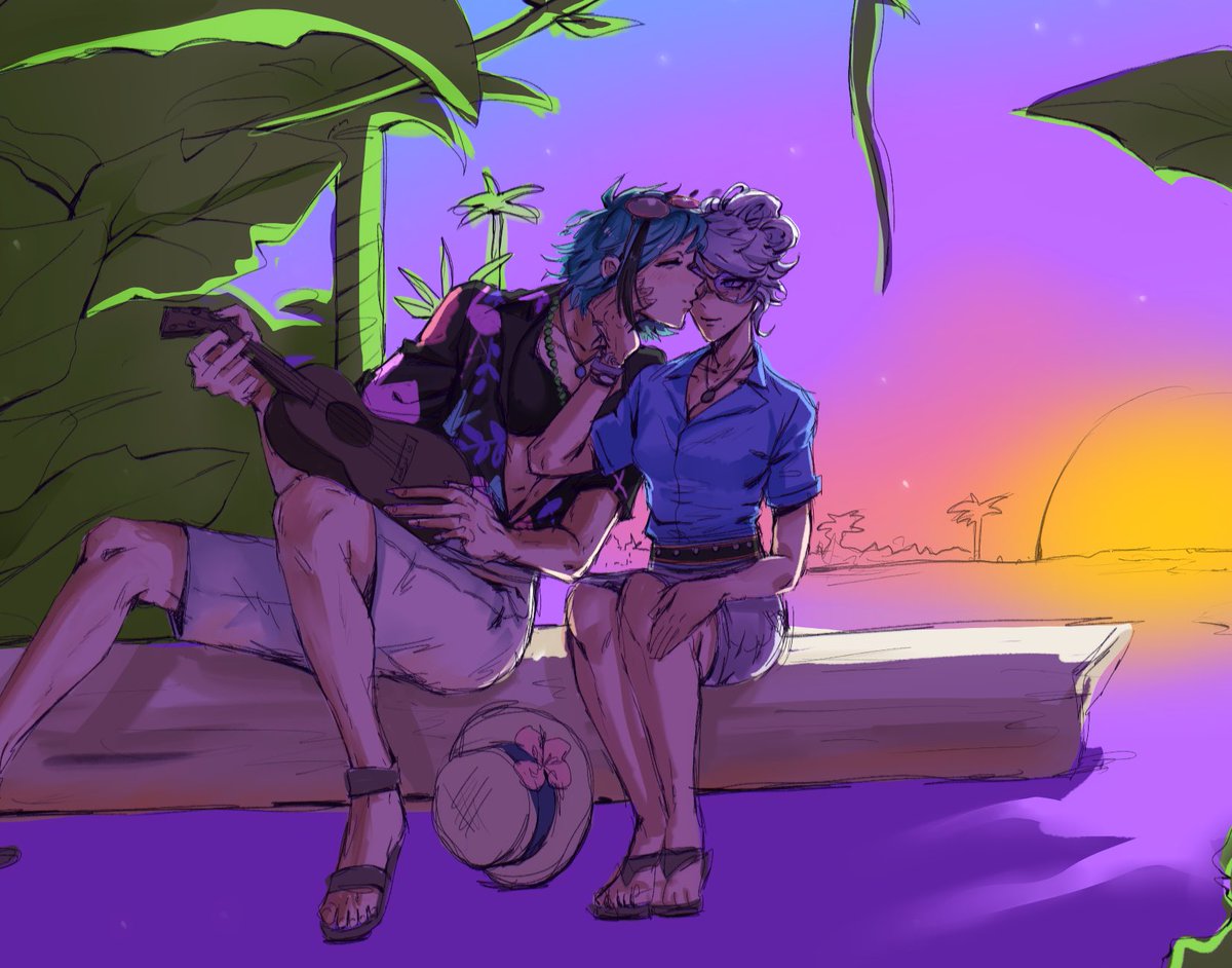 ltsmyownfault's tweet photo. #fallflaz2025
Genderswap / island sunset
It’s a quick drawing since I’ve been busy lately 😔 https://t.co/a3gDmbSAts