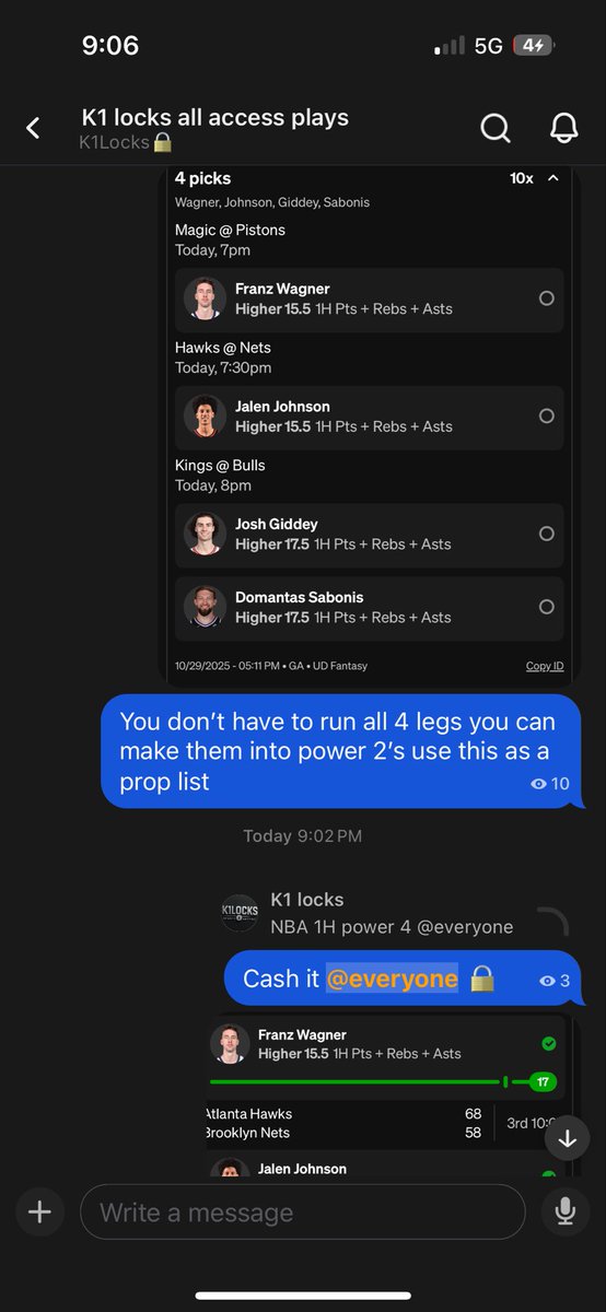 Another day another 10X if you want a 50% off link to my premium DM me I drop all of my plays on #WHOP