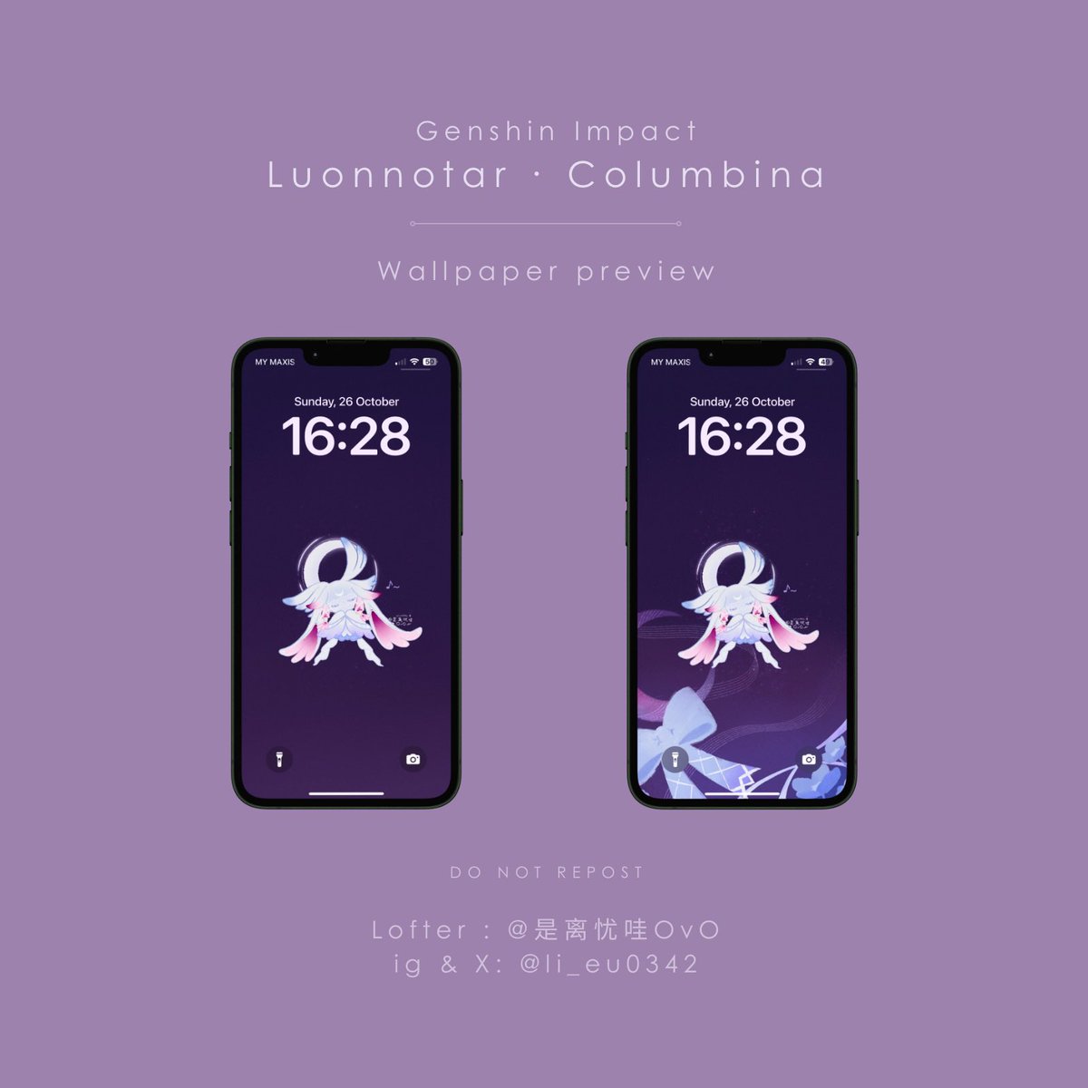 li_eu0342's tweet photo. Wallpaper download: 
Luonnotar · Columbina
🎵🌙🕊✨🎶
#genshinimpact #columbina #genshinfanart #genshinimpactfanarts #columbinafanart 
#damselettegenshinimpact #kuutar
#damselette https://t.co/uQ8uZQ5klK