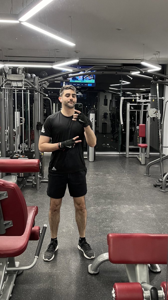 Noche de gym 💪🏻 ✨