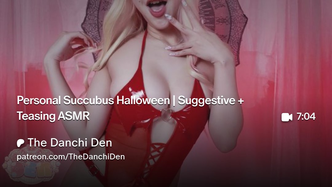 TheDanchiDen's tweet photo. ive dressed up as ur personal little succubus for halloween 😈

-dani https://t.co/obxR2G3u6C