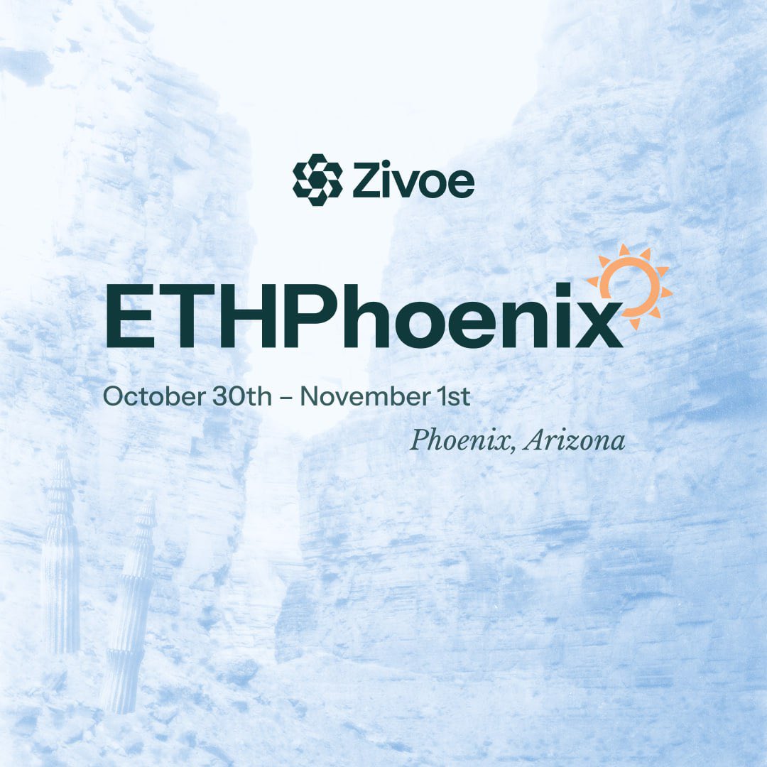 The first ever ETHPhoenix kicks off tomorrow! The Zivoe team will be there connecting with builders and supporting the local Phoenix web3 community.

If you’re in Phoenix, grab your tickets below if you haven’t already ⬇️⬇️