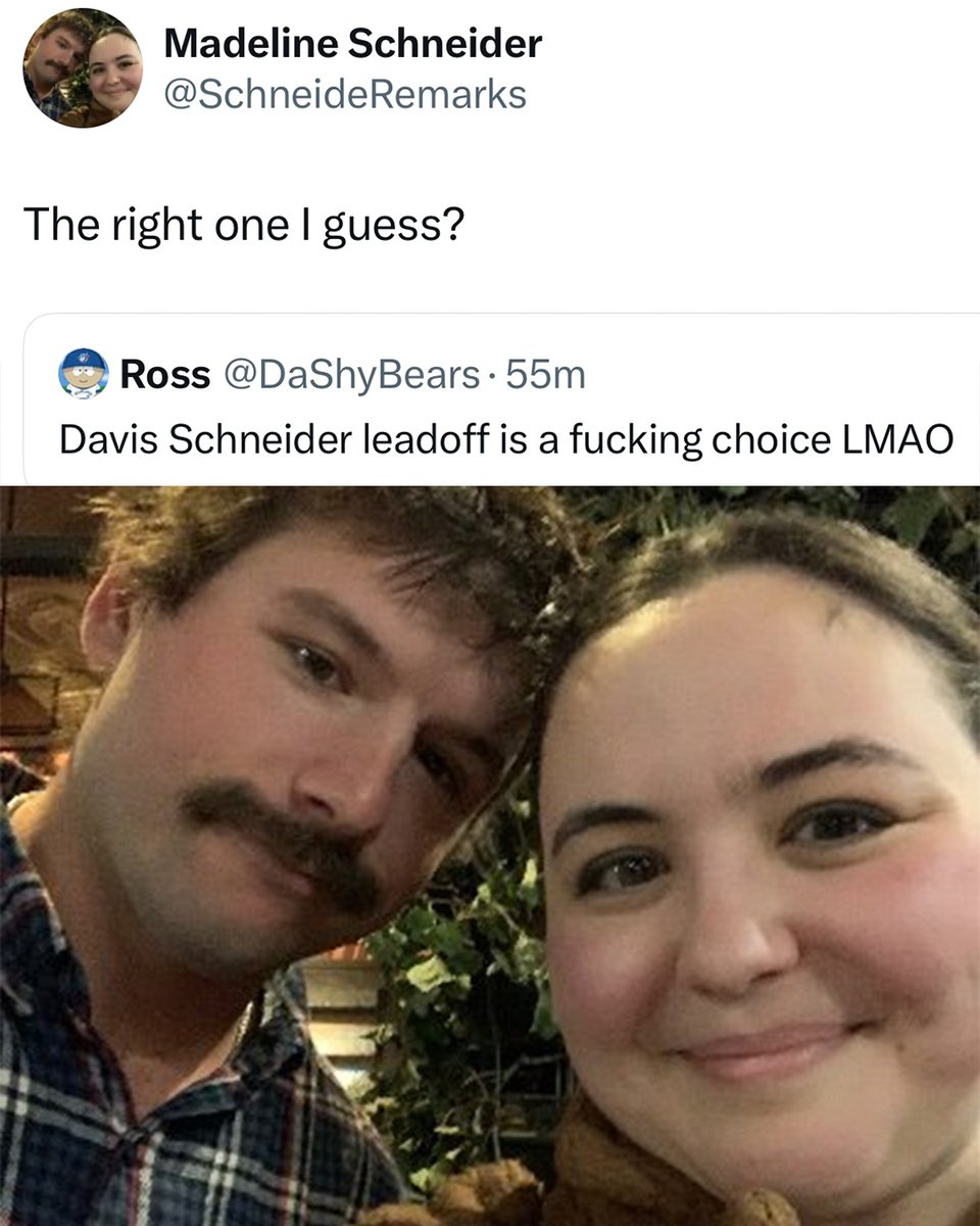 JomboyMedia's tweet image. Davis Schneider&apos;s sister out here dunking on fans