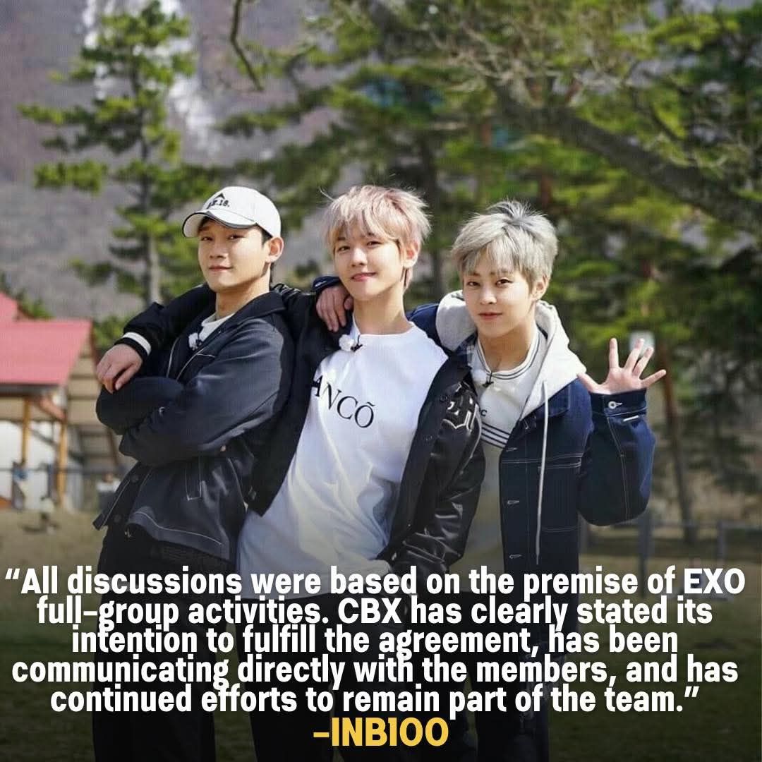 exostatistics's tweet photo. I dont think there is any record in the entire kpop over how an idol is moving mountains, paying millions, dropping his pride and everything to be included in HIS OWN GROUP EXO. SM, IF YOU DITCH NOW, IF U DARE TO TWIST THINGS NOW, ISTG. IF SM LINE DOESNT FIGHT FOR CBX NOW. ISTG. https://t.co/hMRR9CCcs1