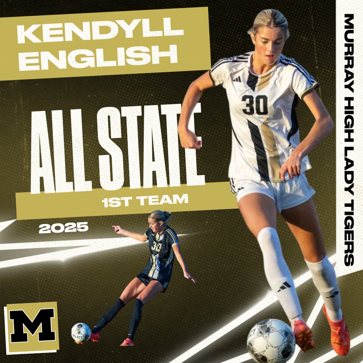 So proud of this girl.  3 time First Team All State Soccer.