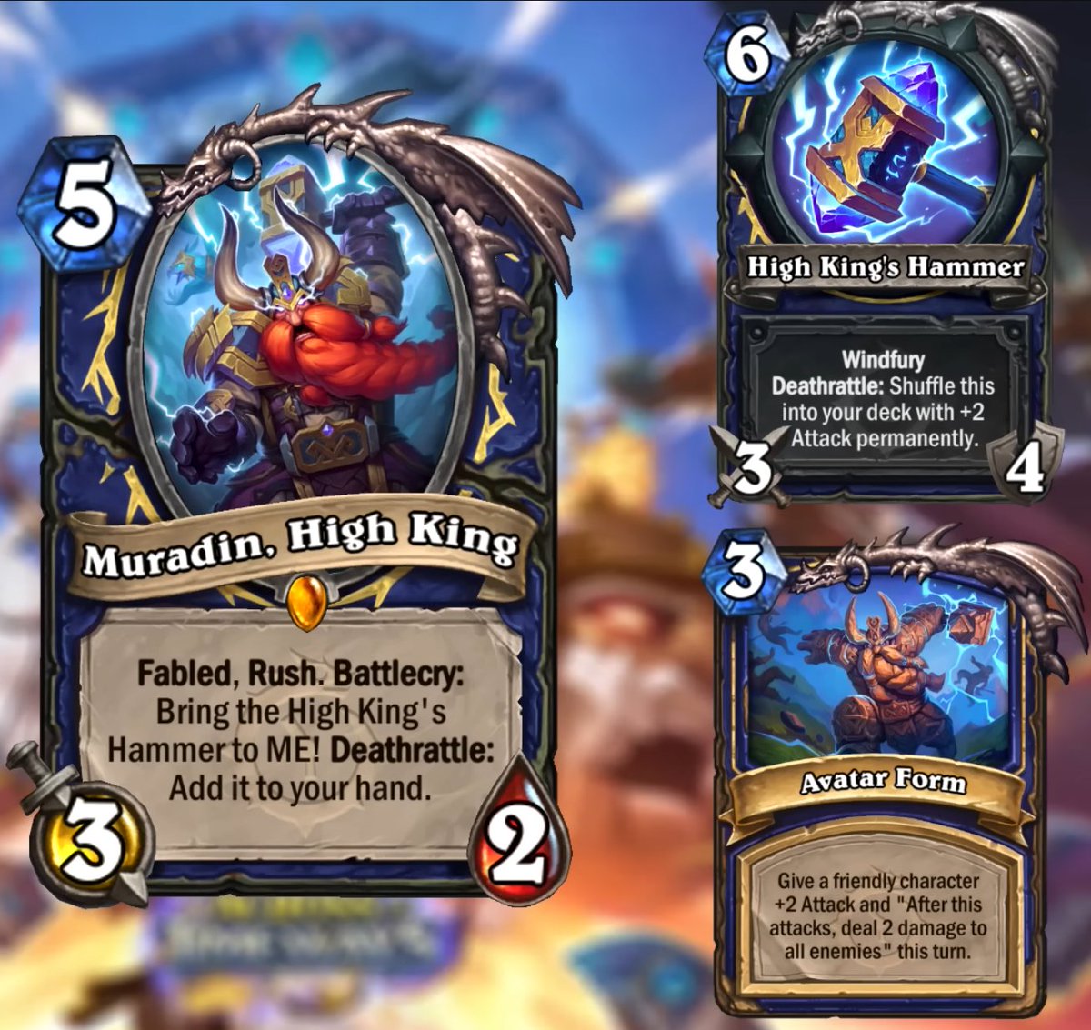 Matojo888's tweet photo. @HSTopDecks Muradin🤩 https://t.co/wM3t9WMxri