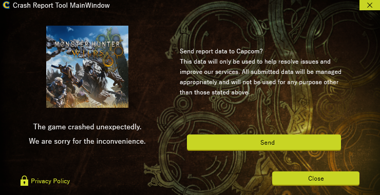 Monster Hunter Status tweet media
