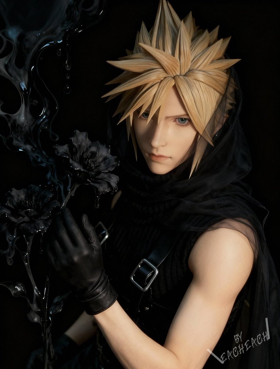 peachesosoy's tweet photo. #gametoy #CloudStrife https://t.co/rPag8R5EOR
