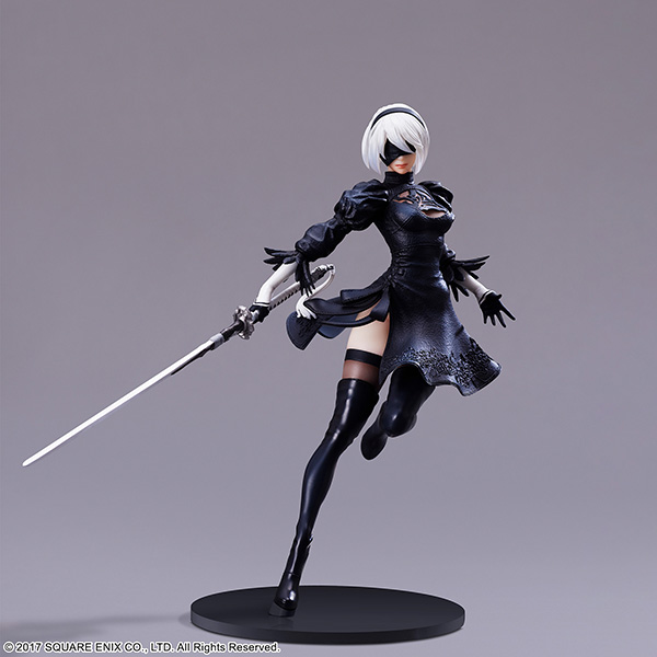 SQEX_eSTORE's tweet photo. 【発売間近】『#ニーアオートマタ』より、「2B（ヨルハ二号B型）」のフォルミズム（再受注分）が11月1日(土)に発売！
https://t.co/sEaEdAs1OY

発売中の「ゴーグルOFF Ver.」と合わせて、異なる2つのポージングをお楽しみいただけます。#ニーア #NieR
https://t.co/f0cfsu6kiH https://t.co/Gk073gCyH2