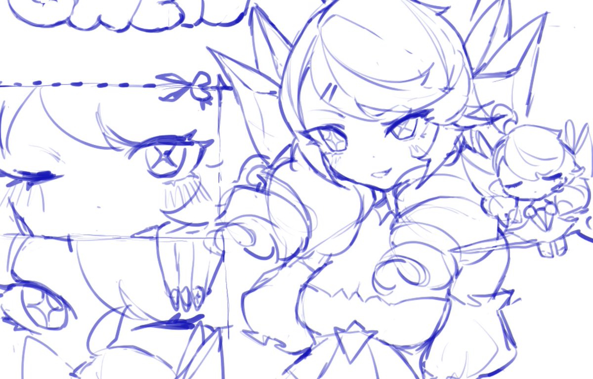 112wxy's tweet photo. day 1 drawing gwen
#LeagueOfLegends #Gwen https://t.co/Q8mTU3sOoG