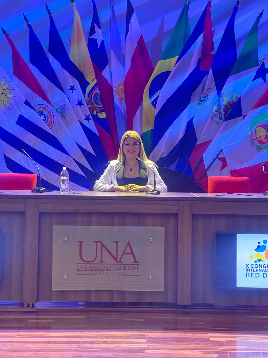 anabelabarcac's tweet photo. Es un honor, en representación de la UBE, presentar proyectos de investigación en la XV reunión internacional RED-DEES y participar como ponente en el X Congreso Internacional “La gestión de la calidad en las universidades” en la Universidad Nacional (UNA), Heredia, Costa Rica. https://t.co/d45YW42dDL