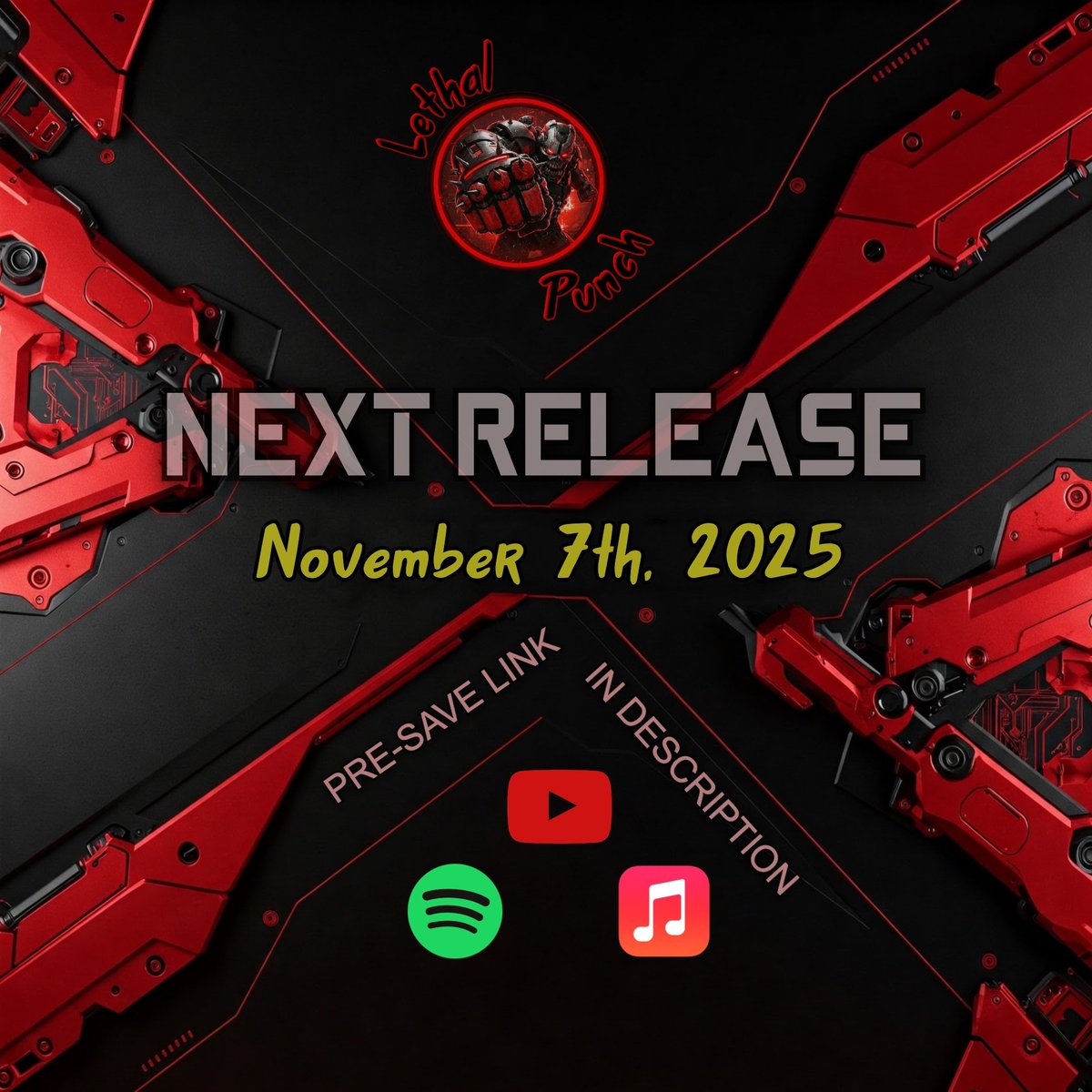 lethalpunchx's tweet image. Pre save LINK: 👊🏾
hypeddit.com/lethalpunch/re…

#NewRelease #NewMusicFriday