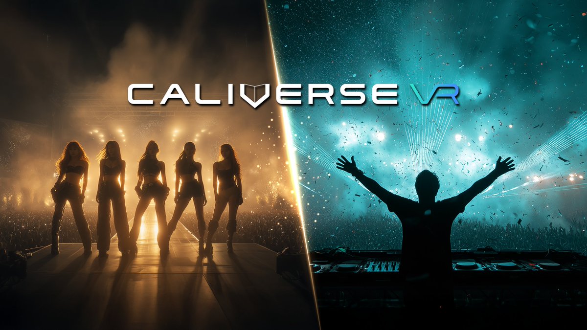 Caliverse_io's tweet photo. CALIVERSE VR is now live! 🚀
Feel the energy and emotion of the stage right in your own space.
K-POP and Tomorrowland come alive on Meta Quest 3.
👉 https://t.co/f28K5GME9A

#CALIVERSEVR #MetaQuest3 #KPOP #Tomorrowland #CALIVERSE https://t.co/8qv30fVf6f
