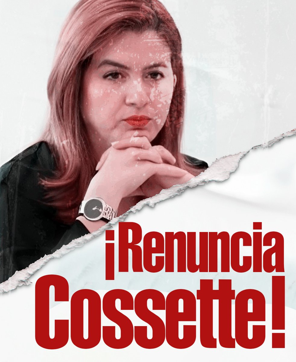 DimasAlex504's tweet photo. Justicia, ya basta de Fraudes!! 

#RenunciaCossette https://t.co/fez0CbLis1