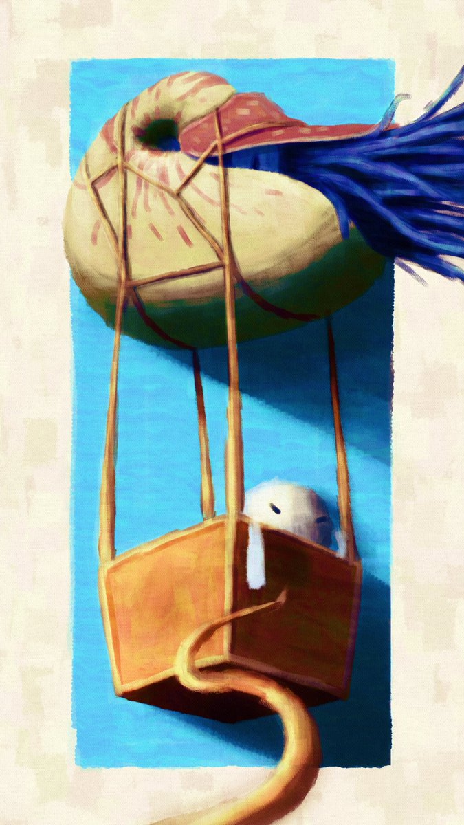 feel like the perspective is a bit off and shoulda made the nautilus bigger but happy with the way it came out