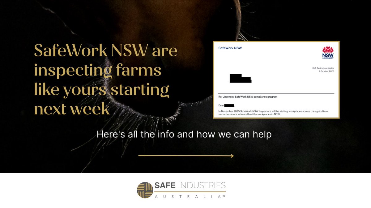 safe_australia's tweet image. Time is running out ⏱
If you haven’t had a chance to look at your safety protocols, we can help you get up to speed before inspections