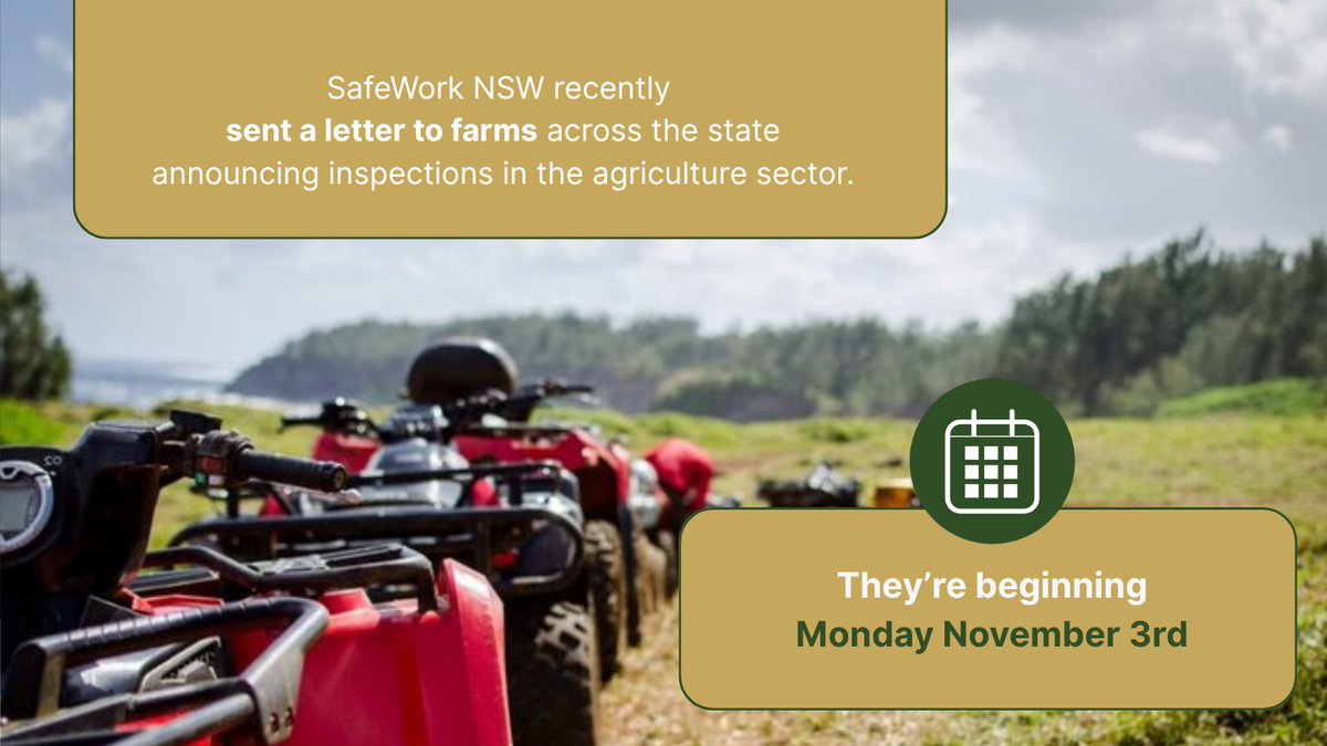 safe_australia's tweet image. Time is running out ⏱
If you haven’t had a chance to look at your safety protocols, we can help you get up to speed before inspections