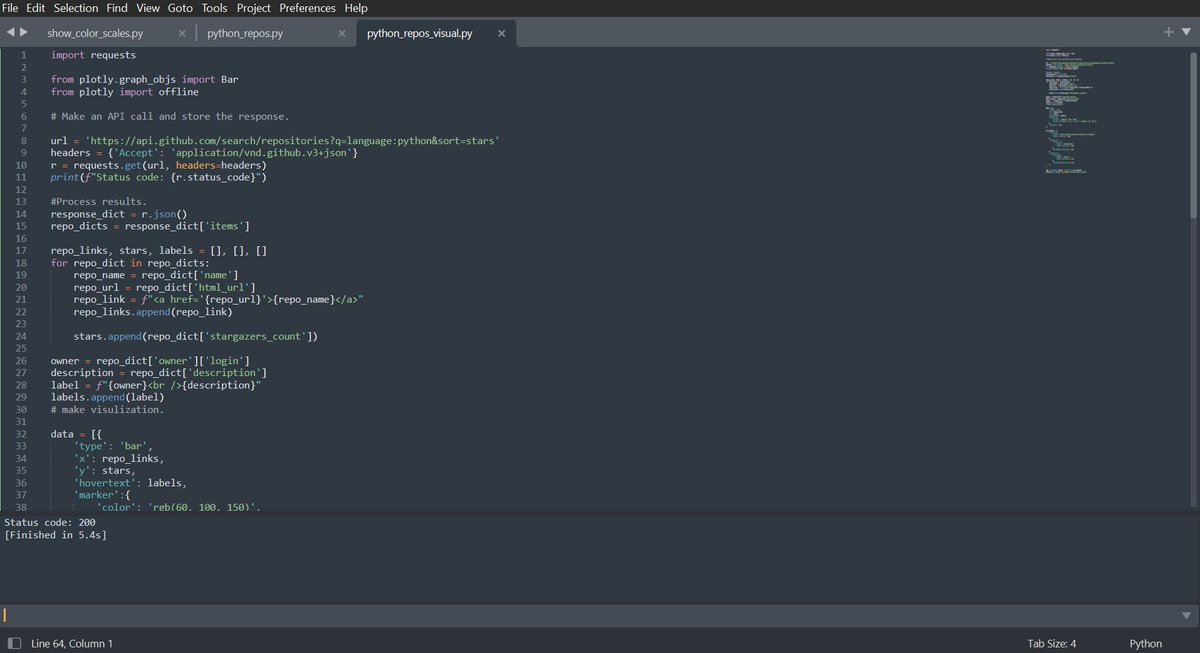 0xSadiqullah's tweet image. Visualizing Repositories Using plotly...
I added clickable links to access every project from the graph.
That’s a wrap .
With this, I’ve completed my Python journey — from the basics to working with APIs!
Next stop : Machine Learning 🧑💻
#pythonML #learningEveryday