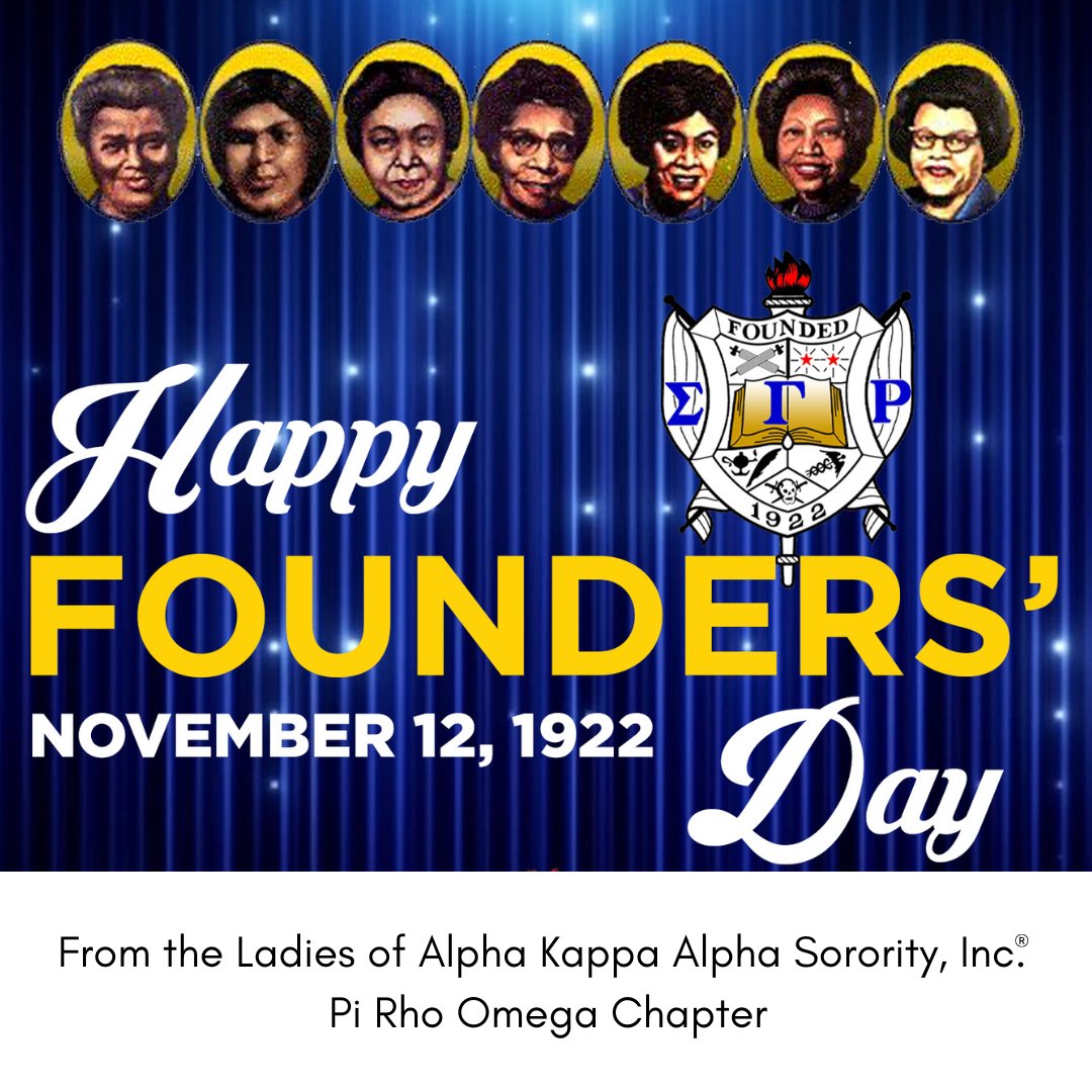 Alpha Kappa Alpha Sorority, Inc.®, Pi Rho Omega tweet media
