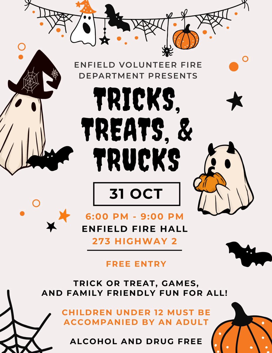 EnfieldNS_Fire's tweet photo. Come join us Friday for Halloween Fun! https://t.co/3iZFJTvBai
