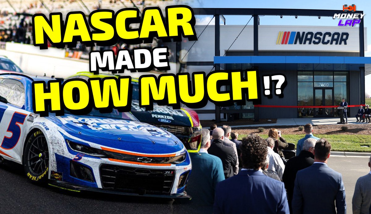 NEW MONEY LAP OUT NOW!

💰Insane NASCAR Financials!
🚗Why OEMs are bigger than ever
❤️Farewell Xfinity Series
🤷‍♂️To Playoff or not to Playoff?
🏎️F1 Mexico Recap 
…and more!

👉 youtu.be/9BpNUYNJ7Dc?si…

#NASCAR | #F1