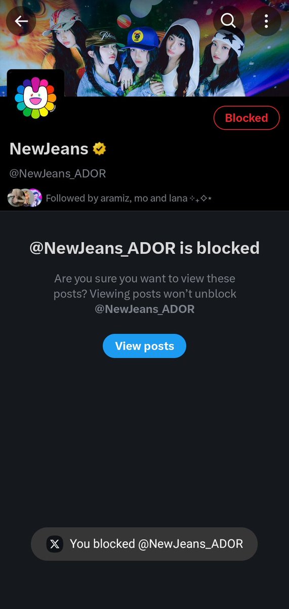 newjeans case stressing me too much so i blocked newjeans