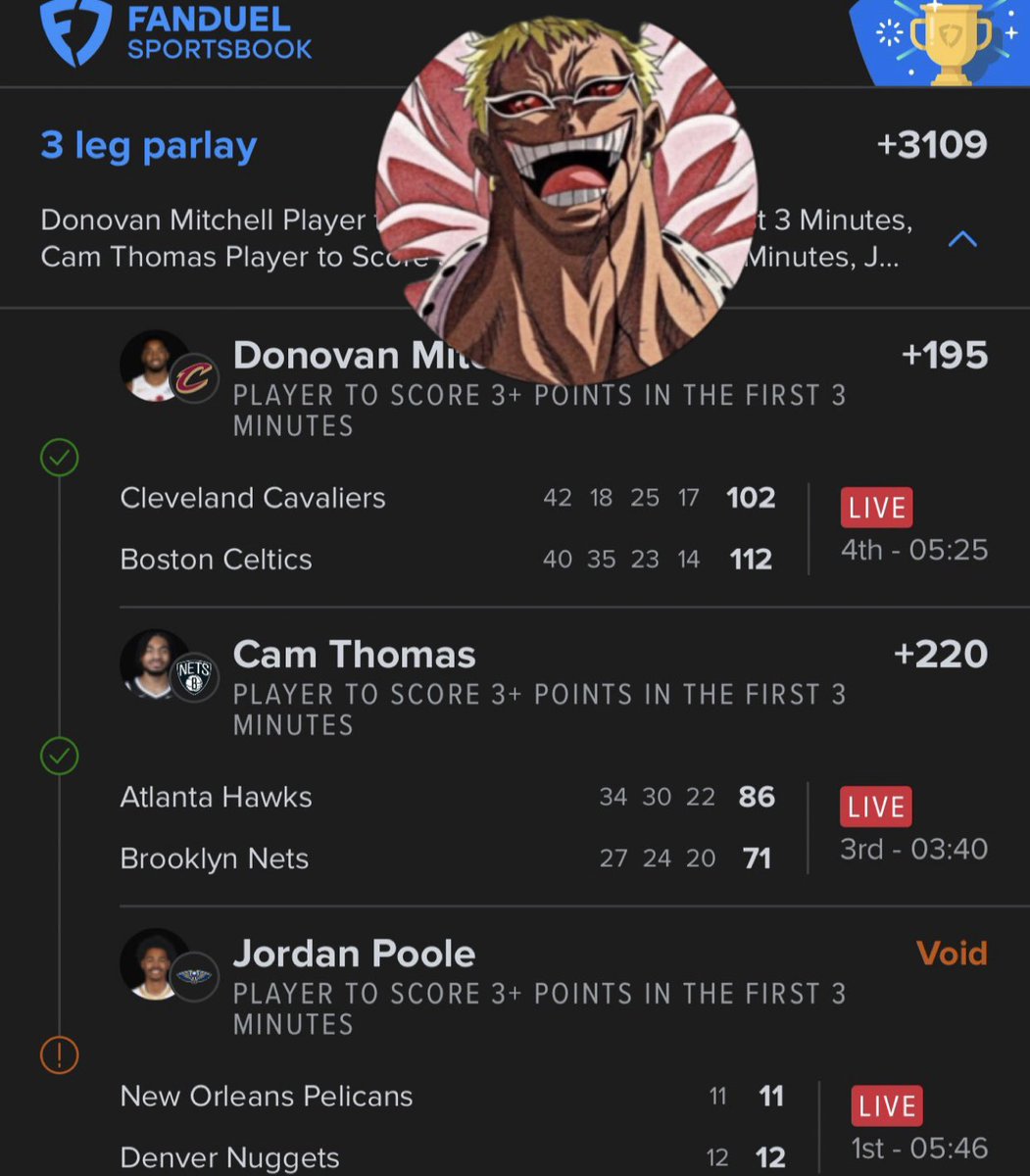 BlazinHotBets's tweet image. $250 TO SOMEONE WHO LIKES+RT💕

The NBA Is just making it to obvious at this point…. Not gonna stop me tho🤡 

GET ALL PLAYS 25% OFF JUST OPEN 50 SPOTS💕⬇️
dubclub.win/r/p/pri-jhcny/…