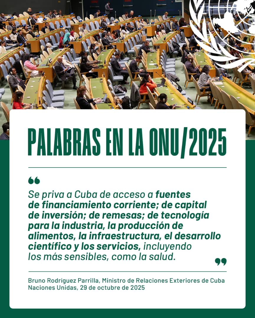 Nuestro pueblo y el mundo lo exige una vez más.  #TumbaElBloqueo genocida contra #Cuba . #LatirAvileño #SinPerderUnDía <a href="/DiazCanelB/">Miguel Díaz-Canel Bermúdez</a> <a href="/DrRobertoMOjeda/">Dr. Roberto Morales Ojeda</a> <a href="/PartidoPCC/">Partido Comunista de Cuba</a> <a href="/AlfreMene37409/">Alfre Menendez</a>