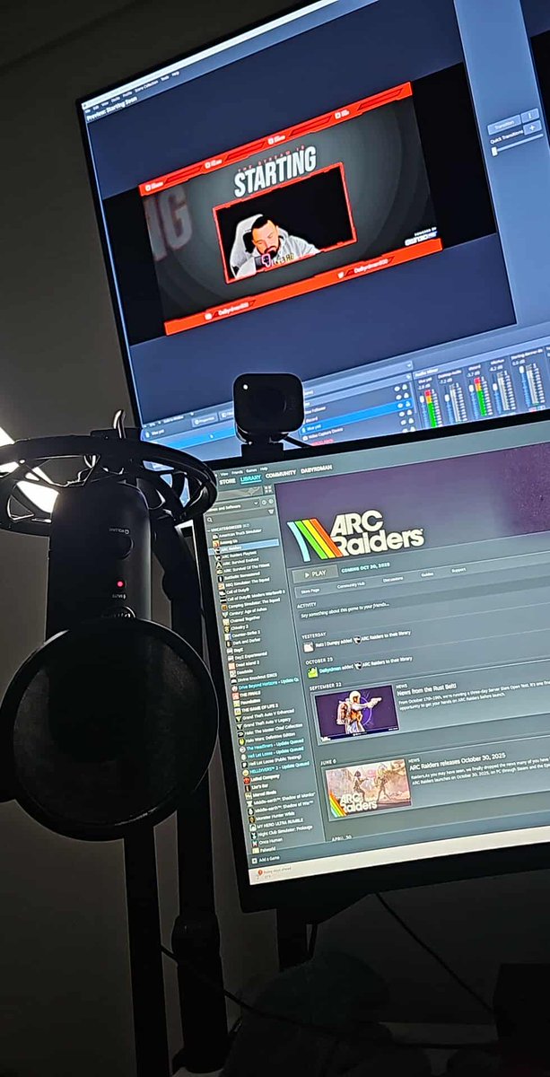 DByrd360's tweet photo. @ARCRaidersGame 
Been waiting for this game to drop sense I played it back in May. Ready to start back streaming as well its been awhile. See you all top side!!!!! https://t.co/vwxTNrnW5e