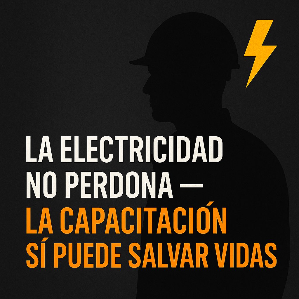 🔌 La electricidad no perdona — la capacitación sí puede salvar vidas.
En 2025, México sigue registrando muertes por descargas eléctricas ⚠️
El conocimiento salva: NFPA 70E establece prácticas seguras. 👉 bit.ly/3WRJi9r
💡 La prevención salva vidas.
#NFPA70E <a href="/NFPA/">NFPA</a>