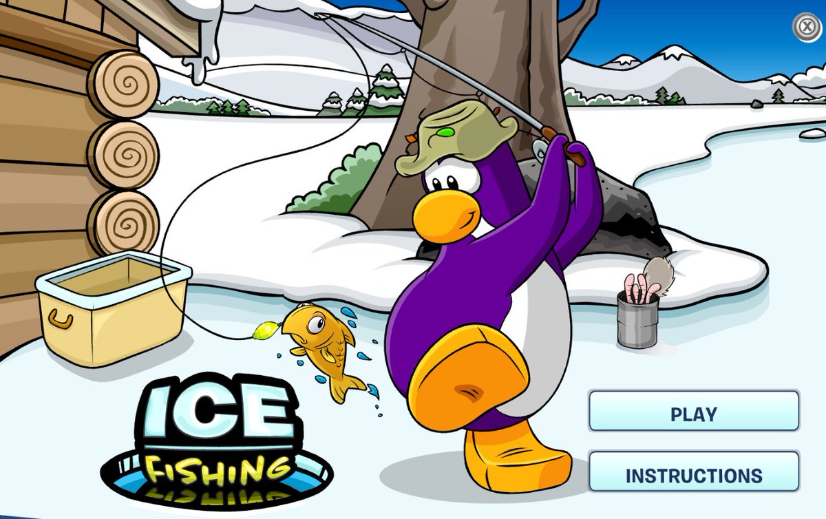 1 like and I will stream nothing but Club Penguin Ice Fishing next stream