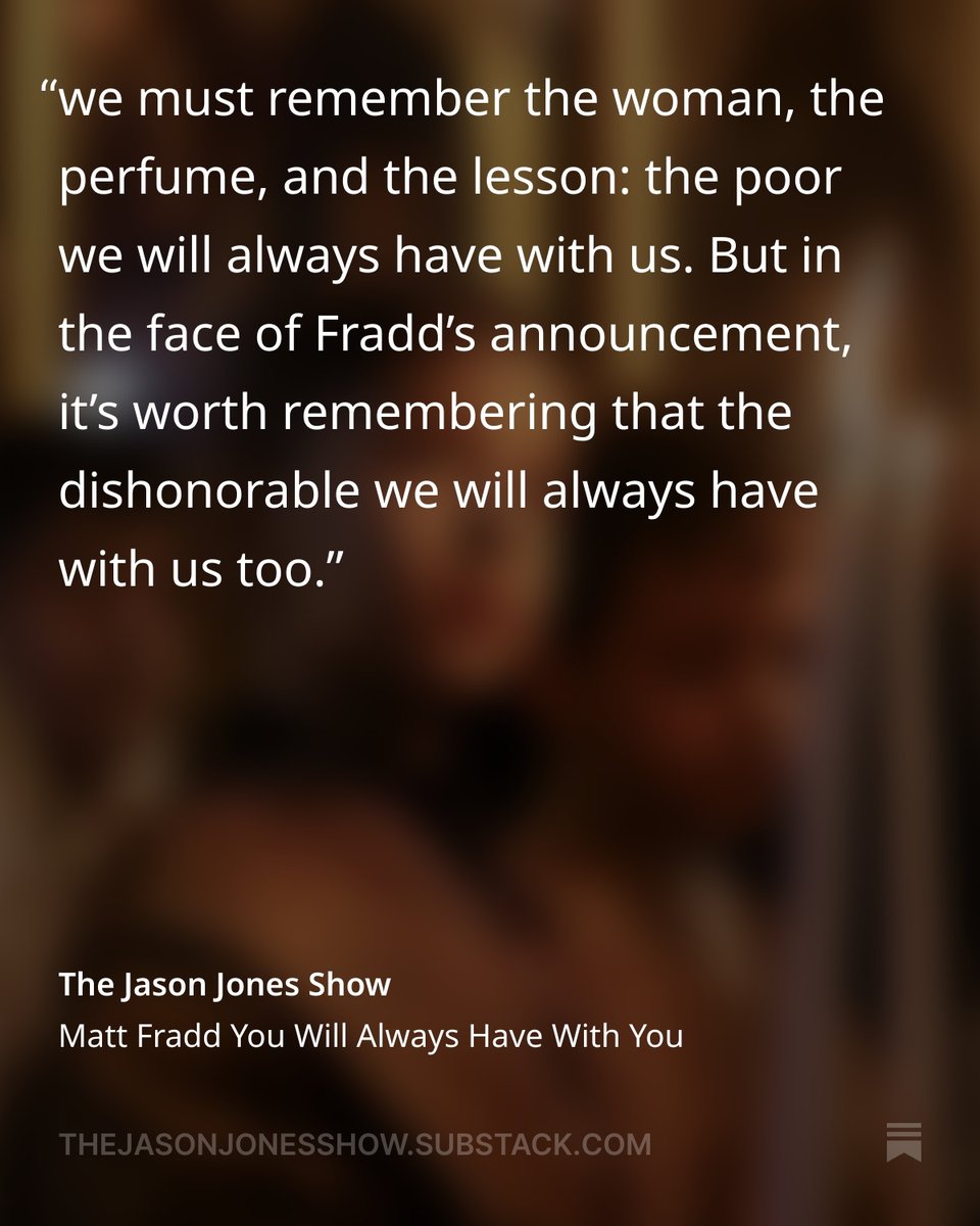 Matt Fradd You Will Always Have With You.  open.substack.com/pub/thejasonjo…