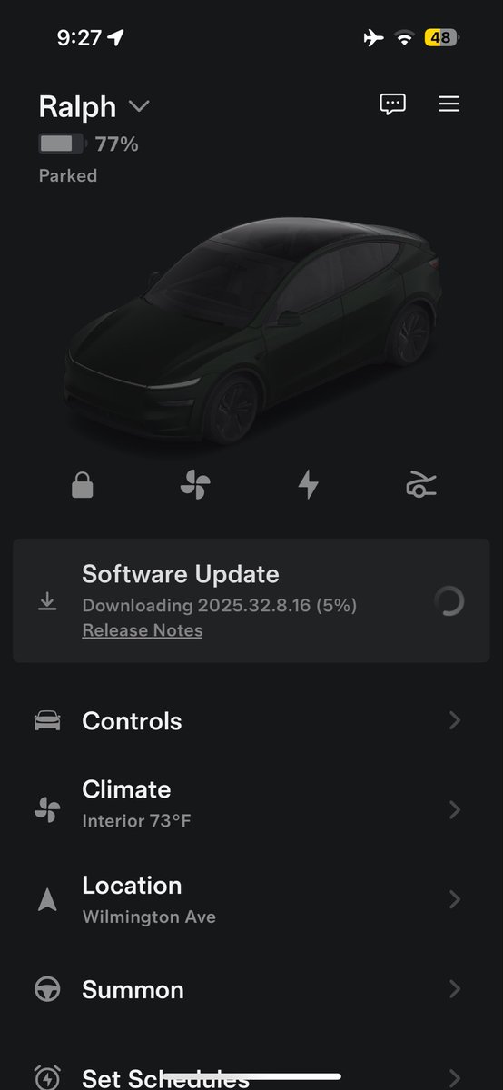 HowDaddyDoesIt's tweet image. Soft reboot kicked off a software update for me!  Can’t WAIT to let FSD do ALL the work!!!!

Thank you @Tesla_AI ♥️