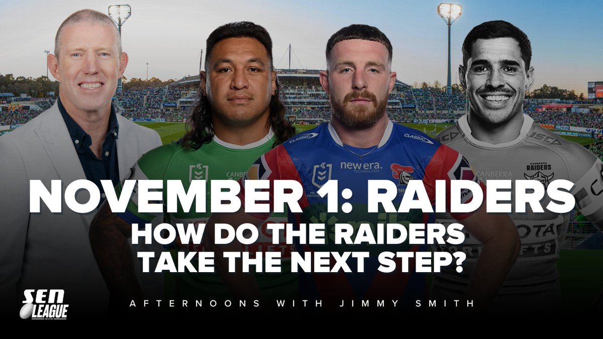 Jimmy Smith presents November 1: How do the Raiders take the next step in 2026? 

Watch here: youtu.be/3PqpTPE9zVk