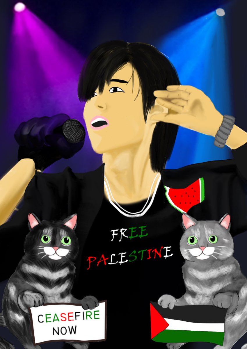 daeajsix's tweet photo. 𝓌𝒽𝑒𝓃 𝓋𝑜𝒾𝒸𝑒𝓈 𝒶𝓃𝒹 𝓂𝑒𝑜𝓌-𝓈𝒾𝒸 𝓇𝒾𝓈𝑒 𝓉𝑜𝑔𝑒𝓉𝒽𝑒𝓇 𝒻𝑜𝓇 𝒻𝓇𝑒𝑒𝒹𝑜𝓂 ⋆✴︎˚｡⋆ 🇵🇸 

@Jars_PH @eaJPark_PH 
#eaJManilaArtBlitz https://t.co/LlIgtX9p2l