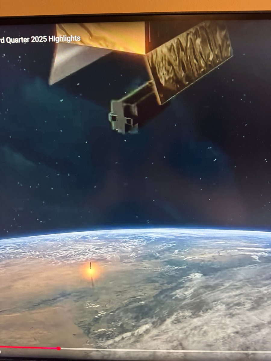 ShorealoneFilms's tweet photo. Looks like #NorthrupGrumman has now developed satellites that can launch , at will, sat or icbm’s killing missiles from on orbit stations in space. #framegrabs https://t.co/JB6okSU2wi