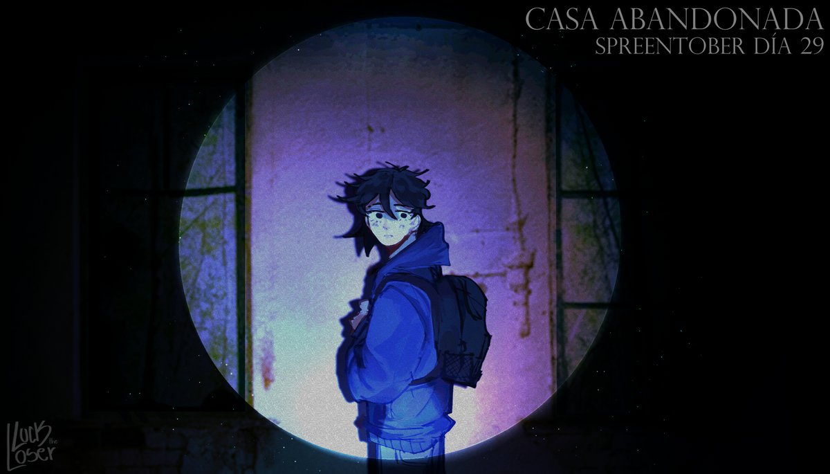 — Día 28: Casa abandonada

[#spreentober #spreenfanart <a href="/SpreenDMC/">spreen</a>]