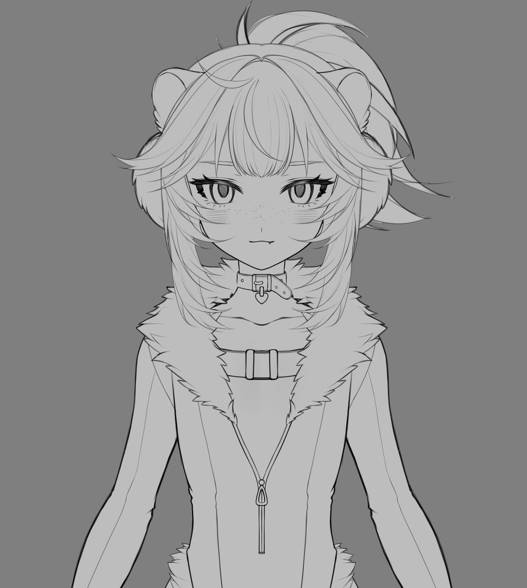chipikuu's tweet photo. i decided to give her more bones and meat in the arms 💪

#vtuber #envtuber https://t.co/Oxvd96RsMJ