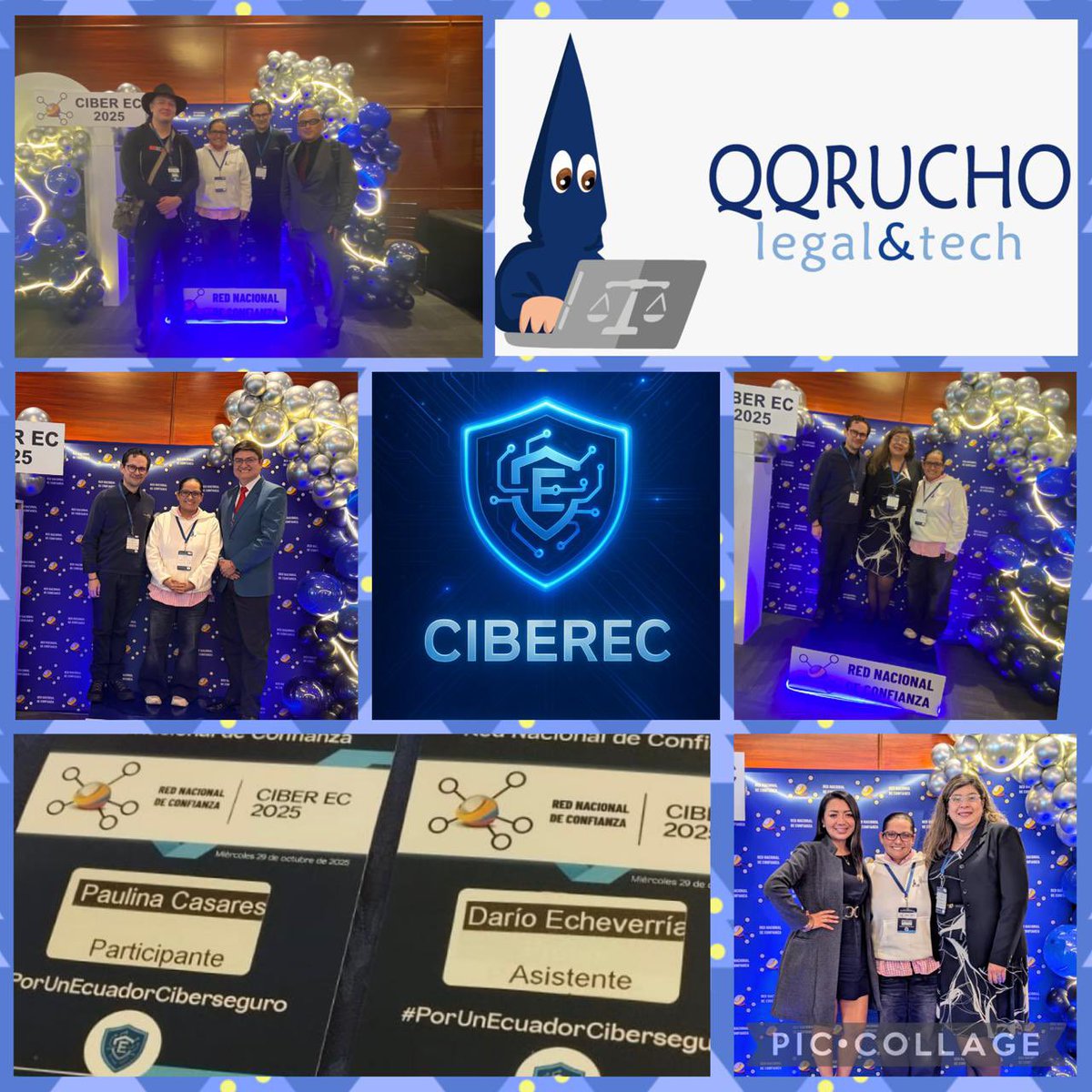 Suasnabas's tweet photo. Hoy estuvimos participando del CIBEREC, una excelente iniciativa para fortalecer temas a nivel nacional de ciberseguridad. 🤗🤗🤗 https://t.co/JpPcKOXNmY