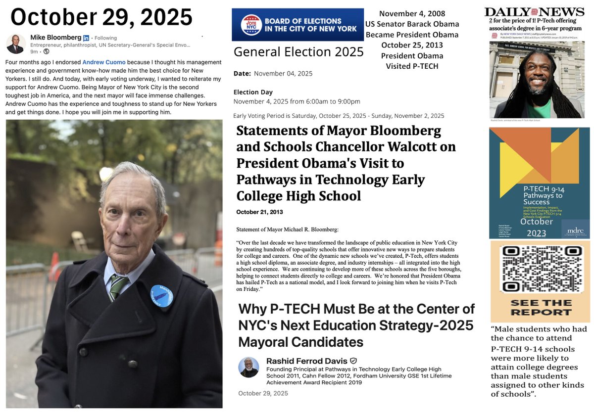 rashidfdavis's tweet image. Why P-TECH Must Be at the Center of NYC's Next Education Strategy-2025 Mayoral Candidates linkedin.com/pulse/why-p-te… @rashidfdavis @MikeBloomberg @CurtisSliwa @andrewcuomo @ZohranKMamdani
#ptech #weareptech #skillsbuild #skillsfirst #skills2030 #pathwaystoprosperity…
