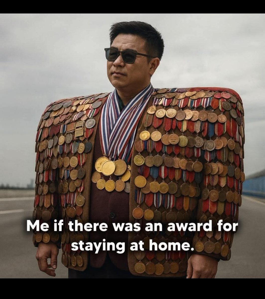 soe61877's tweet photo. Me if there were awards for staying at home. https://t.co/nICF5xyVeU