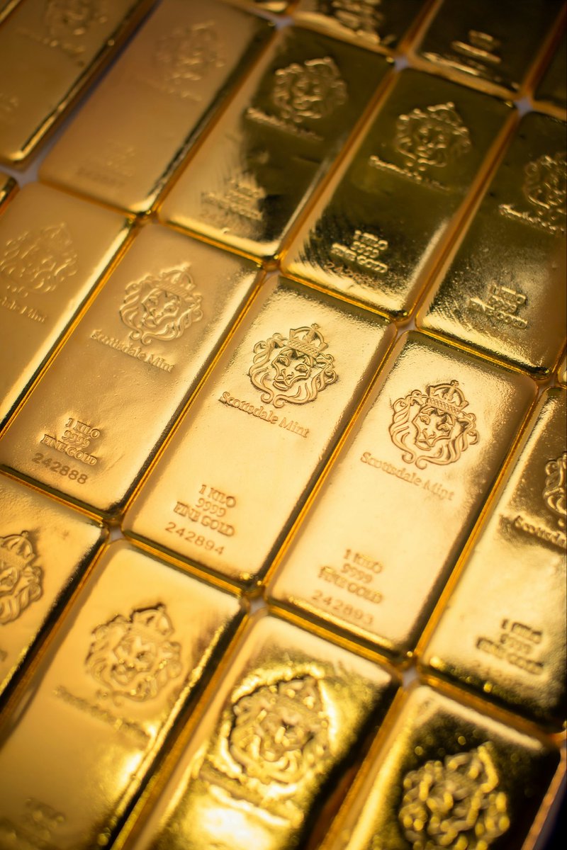 GoldEagleDaily's tweet photo. Gold at $3,967.50 today—down from recent highs but STILL up 48% YTD 📊 A few weeks ago people were celebrating $3,800 as a breakout. Now $3,967 feels like a dip. That’s what bull markets do—they reset your entire baseline. What used to be the ceiling is now support 💰📈 https://t.co/yVWu2izwHX